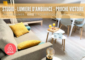 Studio avec Lumière d'ambiance - Proche Victoire